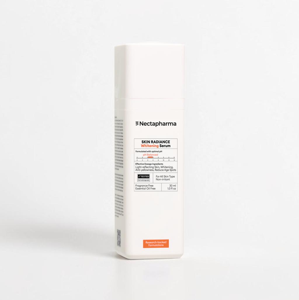 เซรั่มหน้าใส Nectapharma Skin Radiance Whitening Serum เพื่อผิวสะท้อนแสง