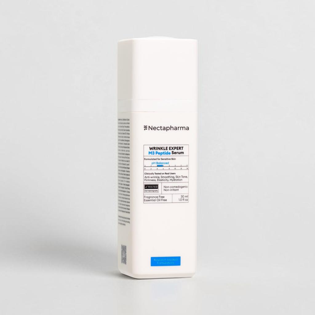 เปปไทด์เซรั่ม กลไกคล้ายโบท็อกซ์ ลดริ้วรอย Nectapharma Wrinkle Expert M3 Peptide Serum