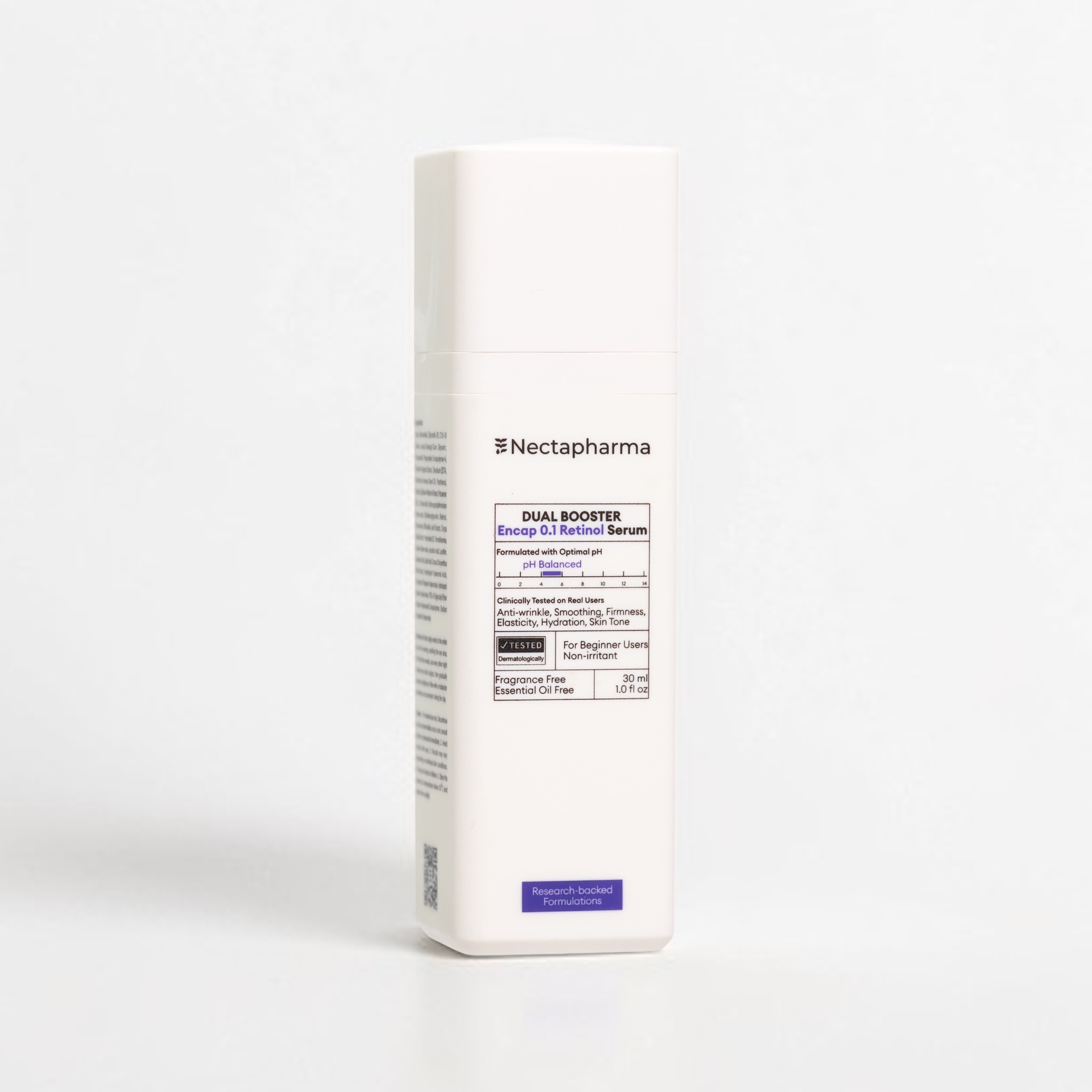 เซรั่มเรตินอล Nectapharma Dual Booster Encap 0.1 Retinol Serum ลดริ้วรอย