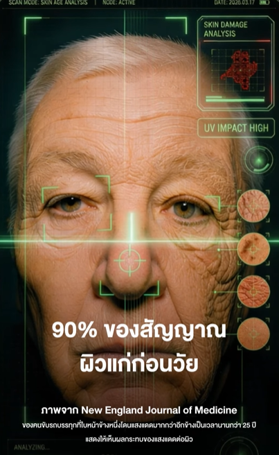 90% ของริ้วรอยบนหน้า ไม่ได้มาจากอายุ แต่มาจาก 'สิ่งนี้' ที่คุณเจอทุกวัน! ☀️

อย่าปล่อยให้แดดกำหนดอายุผิวคุณ! ปกป้องและกู้ผิวพังด้วย Luminari Astaxanthin ที่ดูแลผิวครบจบในเม็ดเดียวด้วยสารสกัดโดสสูงสุดที่ อย.ไทยอนุญาตและมีงานวิจัยรองรับ 🔬