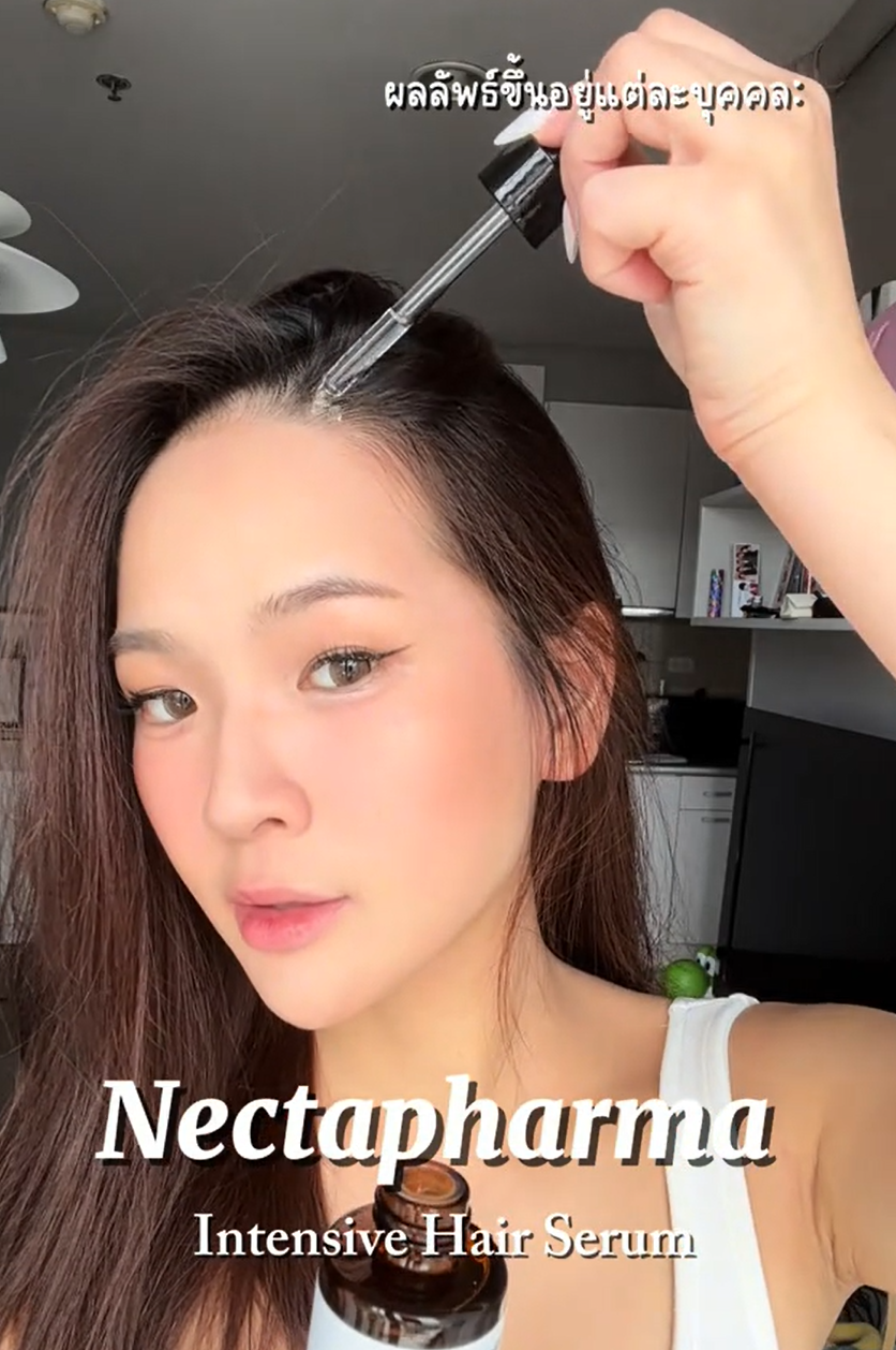 ตัวช่วยผมบางและเพิ่มความมั่นใจ✨

#IntensiveHairSerum
#Nectapharma #เนคตาฟาร์มา