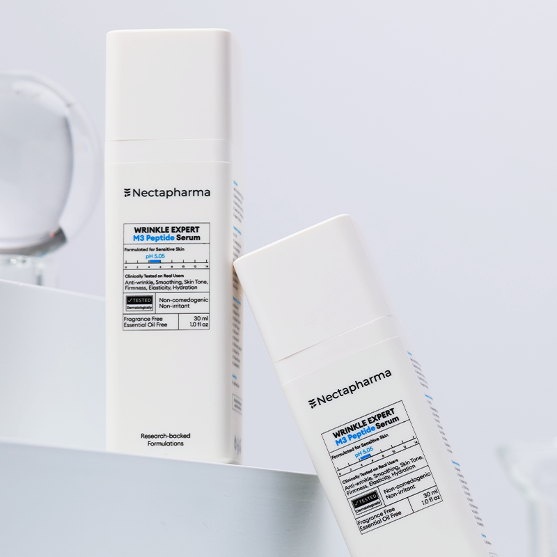 เปปไทด์เซรั่ม กลไกคล้ายโบท็อกซ์ ลดริ้วรอย WRINKLE EXPERT M3 Peptide Serum