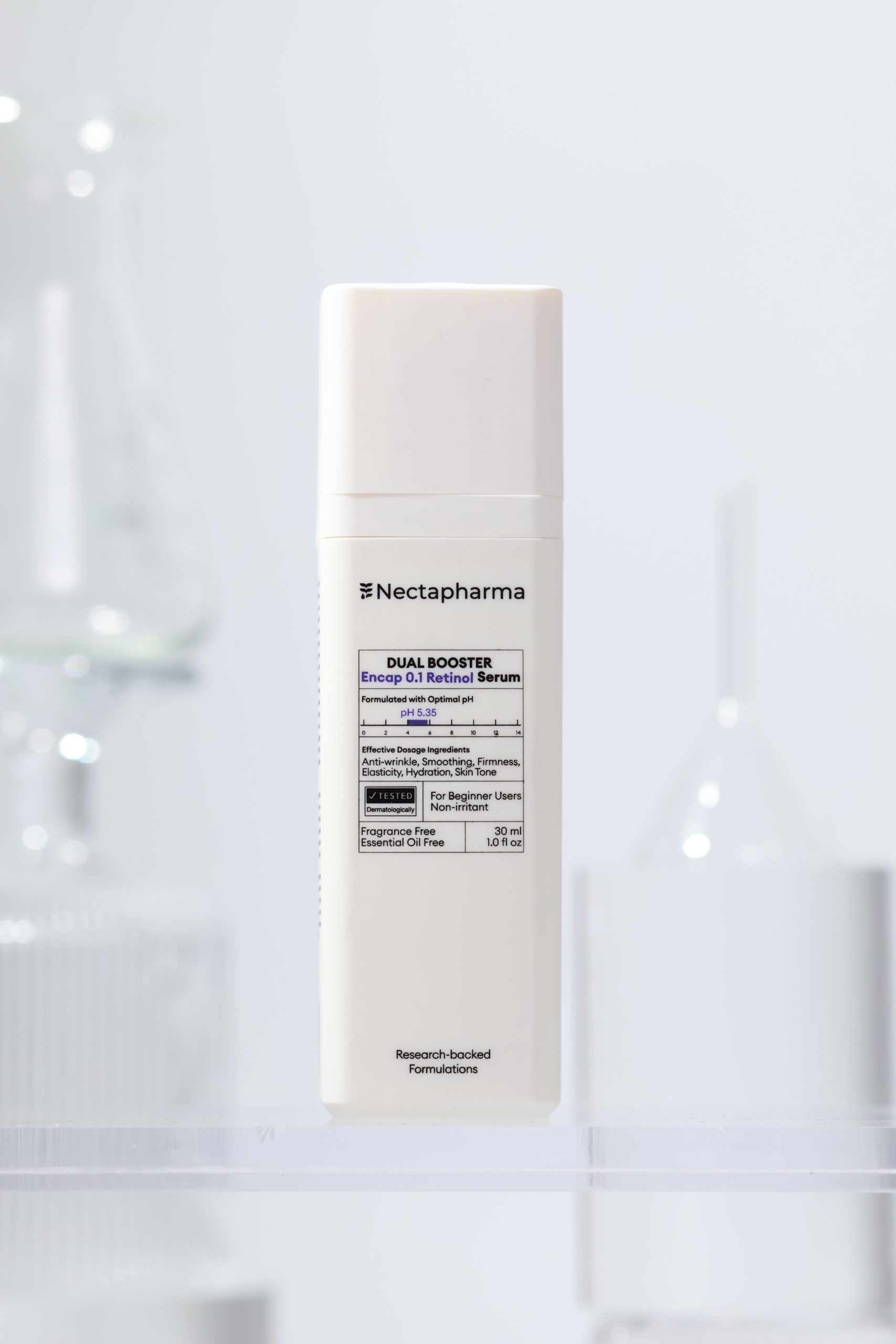ส่วนประกอบหลักใน Retinol Serum ปริมาณที่มีงานวิจัยสนับสนุน