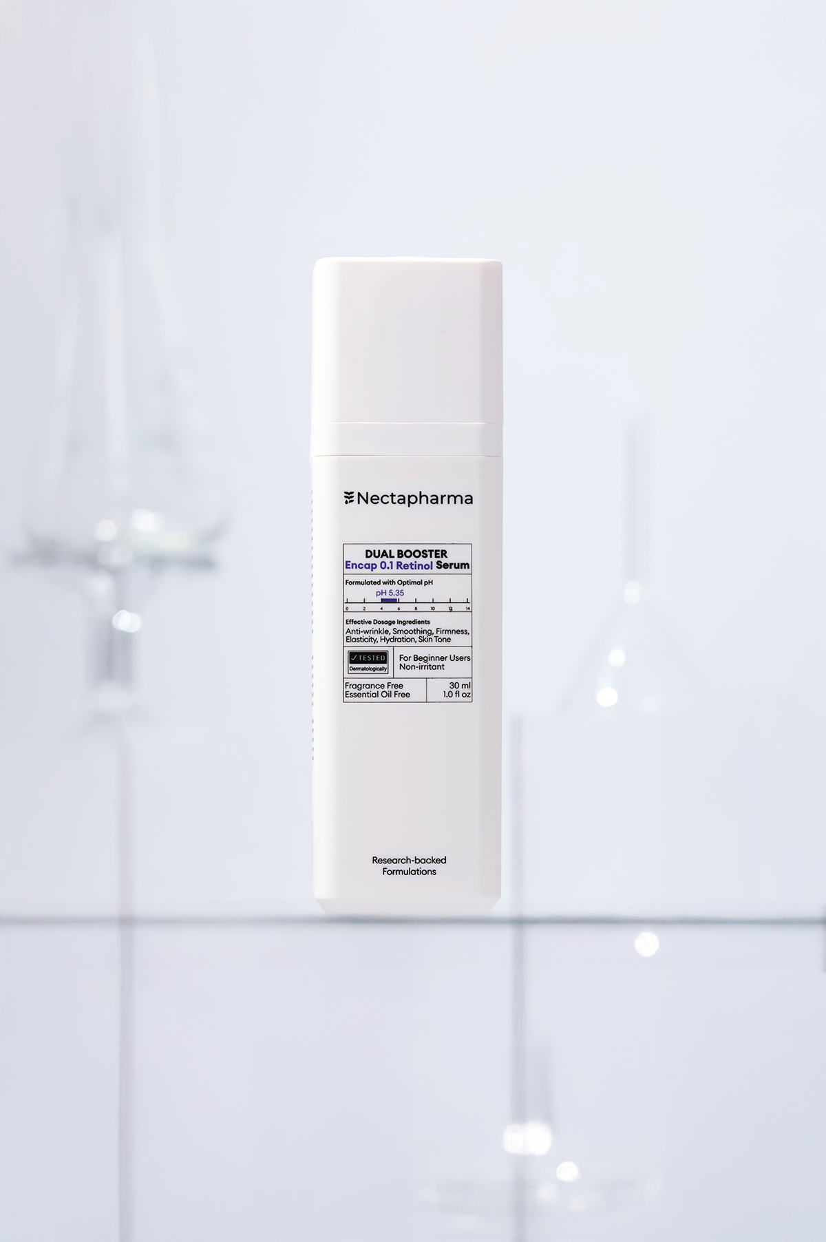 ส่วนประกอบหลักใน Retinol Serum ปริมาณที่มีงานวิจัยสนับสนุน