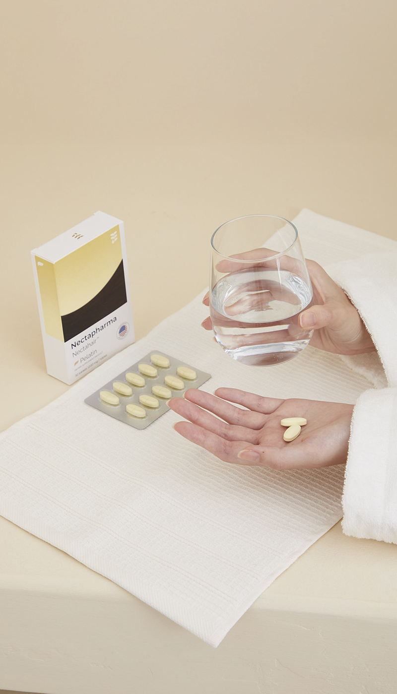 สารสกัดอื่น ๆ ใน Nectahair Pelatin วิตามินผมร่วง