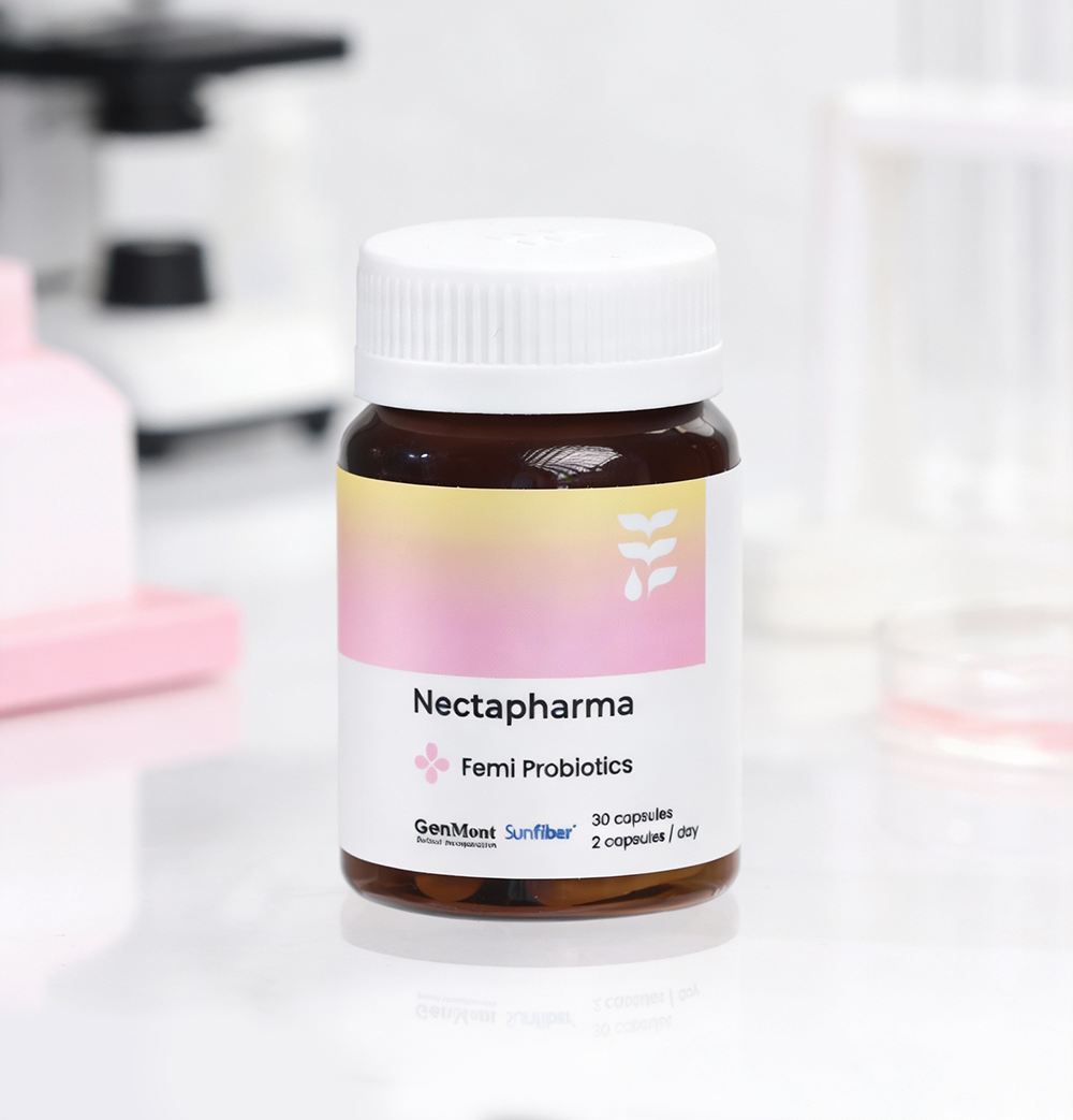 โพรไบโอติกสําหรับช่องคลอด Nectapharma Femi Probiotics