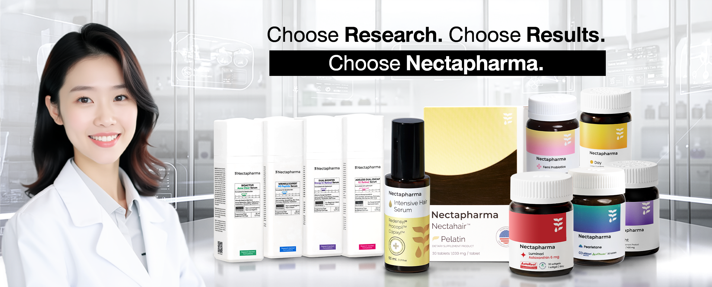 Nectapharma 
`Research-backed Formulations`