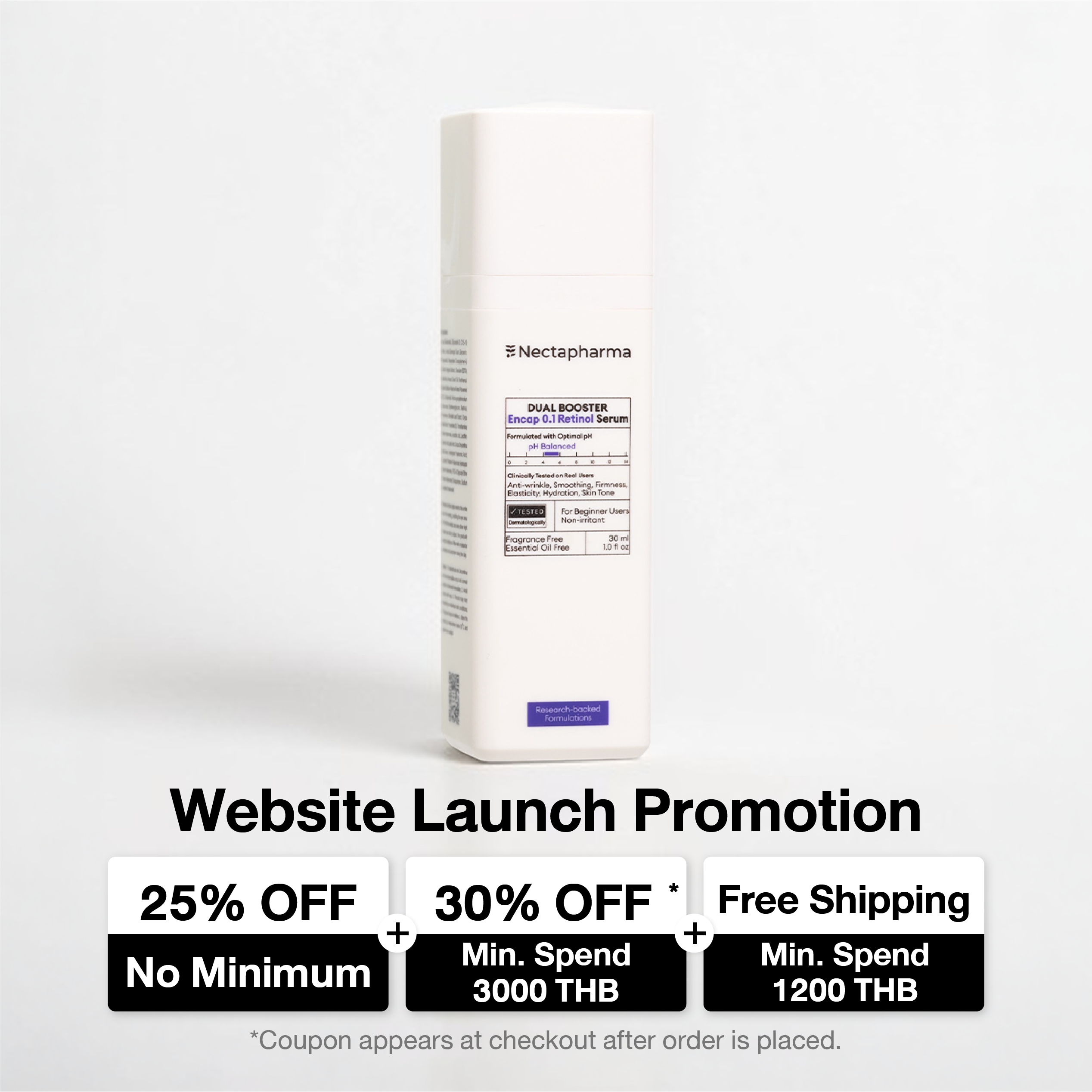 Nectapharma Dual Booster Encap 0.1 Retinol Serum