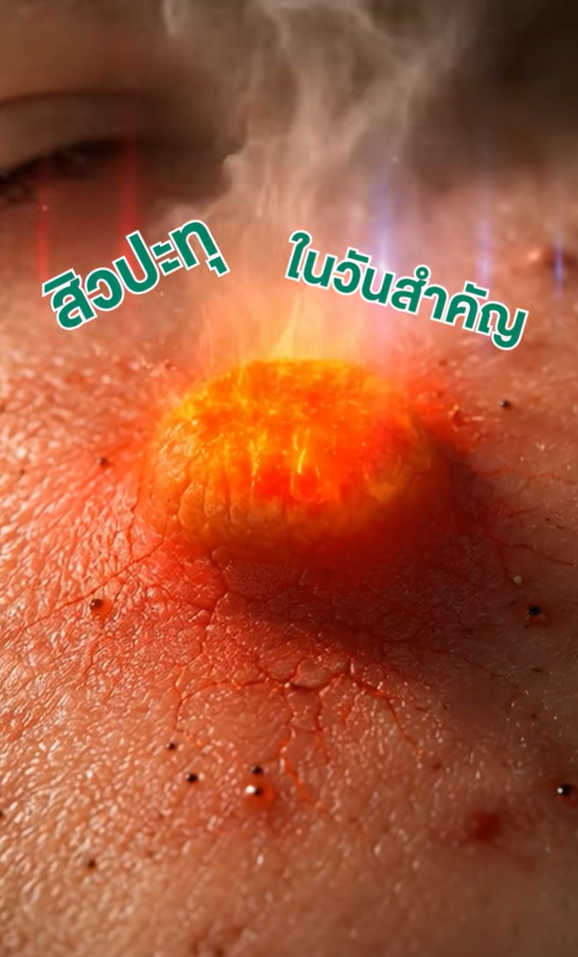 🚨อย่าปล่อยให้สิว พังวันสำคัญ
.
ใหม่! SOS Acne Spot Gel #เจลซ่อมสิว จาก Nectapharma
⭐️ ช่วยสิวอักเสบดีขึ้นใน 8 ชั่วโมงแรก*
☑️ ลดความอักเสบของสิว
☑️ ลดเชื้อสิว
☑️ ลด Biofilm ต้นเหตุสิวเป็นซ้ำ
🧬 ด้วย Smart Release Encapsulation
เทคโนโลยีที่ปล่อยสารสำคัญตรงจุดที่สิวกำลังปะทุ จัดการเฉพาะจุดอักเสบ ไม่รบกวนผิวรอบข้าง
.
🚨แต้มปุ๊บ ยุบปั๊บ🚨