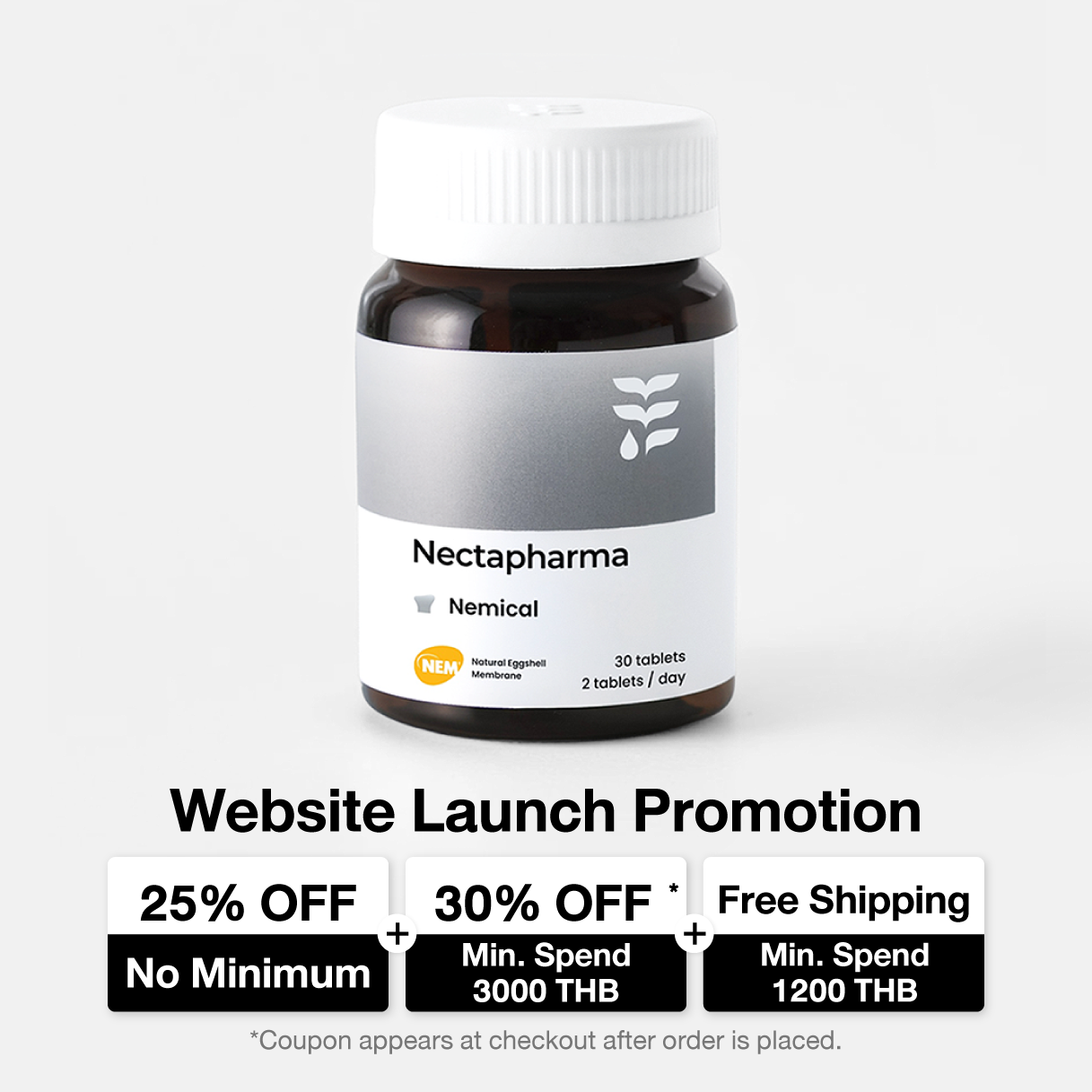 Nectapharma Nemical Calcium Bone & Joint Supplement